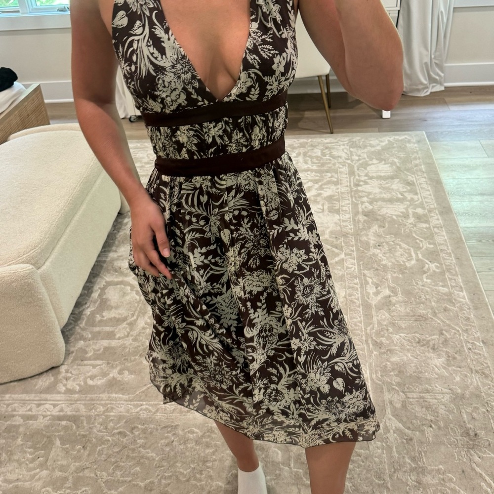 BCBG halter dress